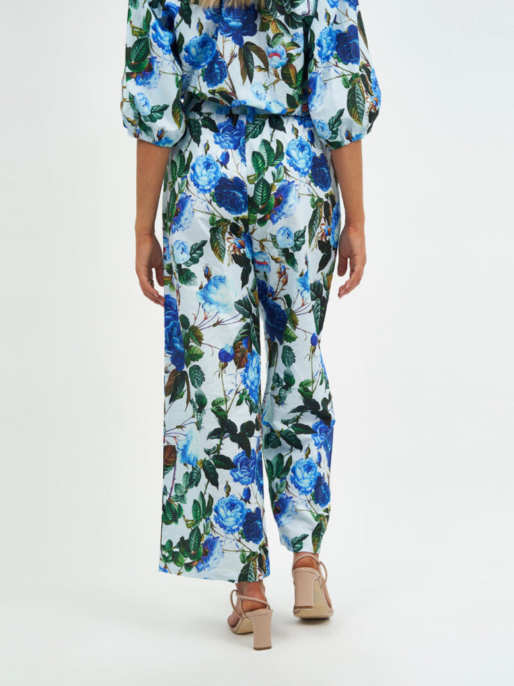 Pant - Sky Floral Linen Pant