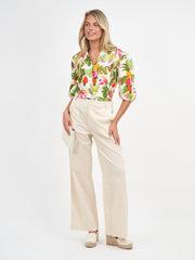 Top - Linen Tropic