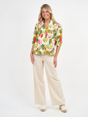 Top - Linen Tropic