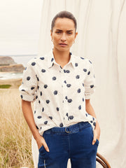 Top  - Shell Stitched Shirt by Yarra Trail
