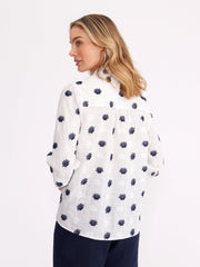 Top  - Shell Stitched Shirt by Yarra Trail