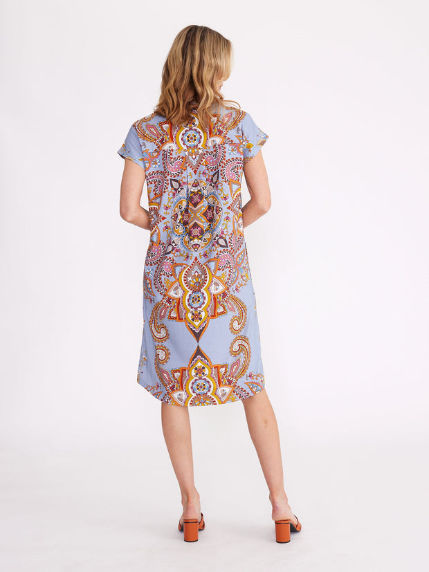 Dress - Scarf Print by Yarra Trail