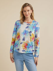 Top - Brushed Floral Print