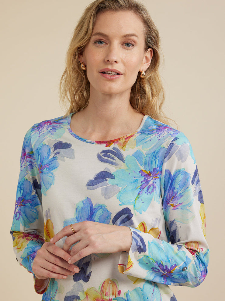 Top - Brushed Floral Print