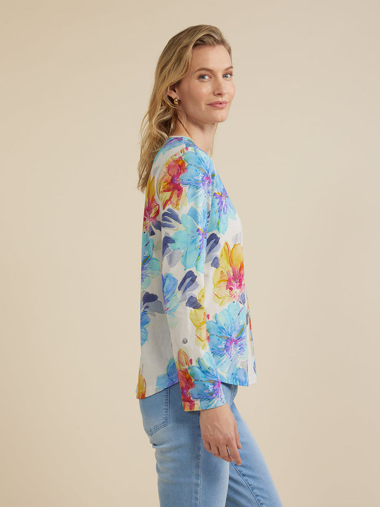 Top - Brushed Floral Print