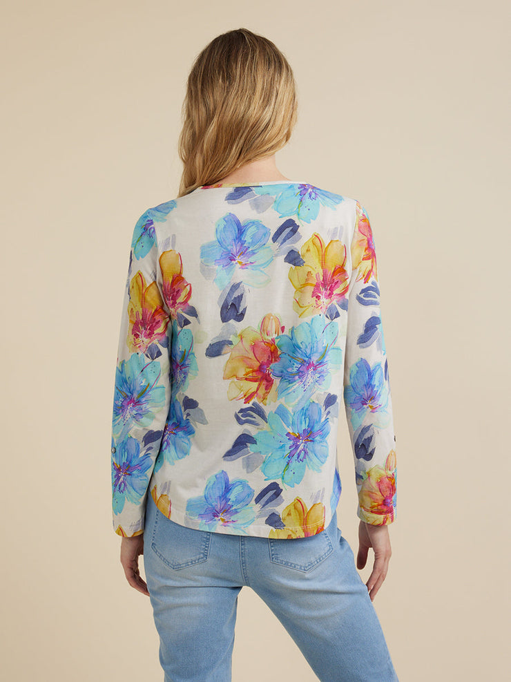 Top - Brushed Floral Print