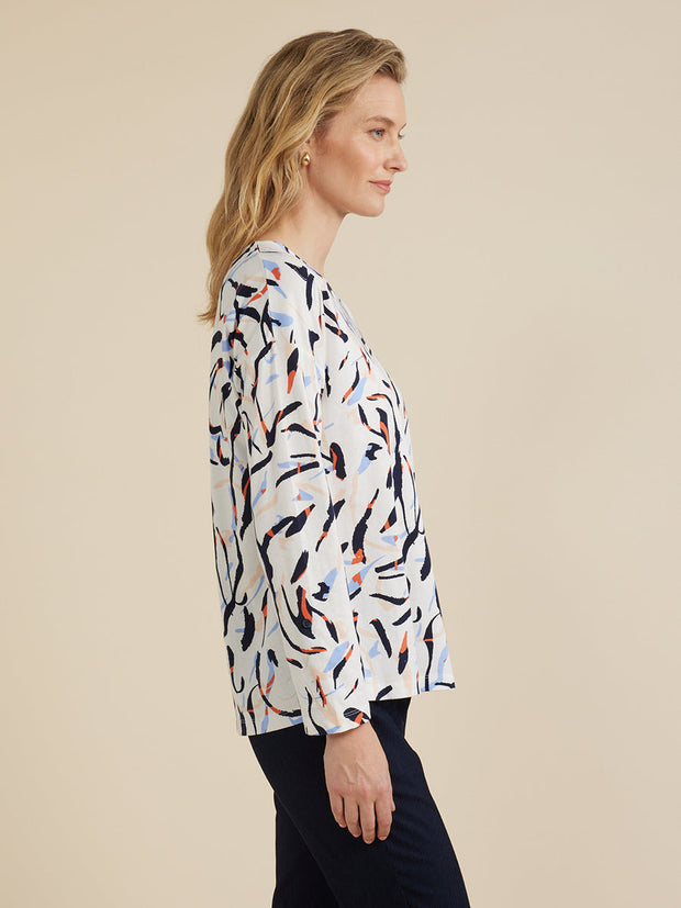 Top - Crossings Print L/S Tee by Yarra Trail