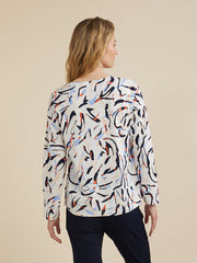 Top - Crossings Print L/S Tee by Yarra Trail