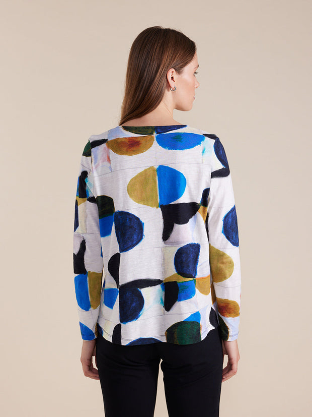 Top - L/S Moonscape by Marco Polo