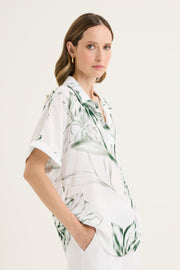 Top - Lotus Print 2 by Yarra Trail