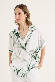 Top - Lotus Print 2 by Yarra Trail