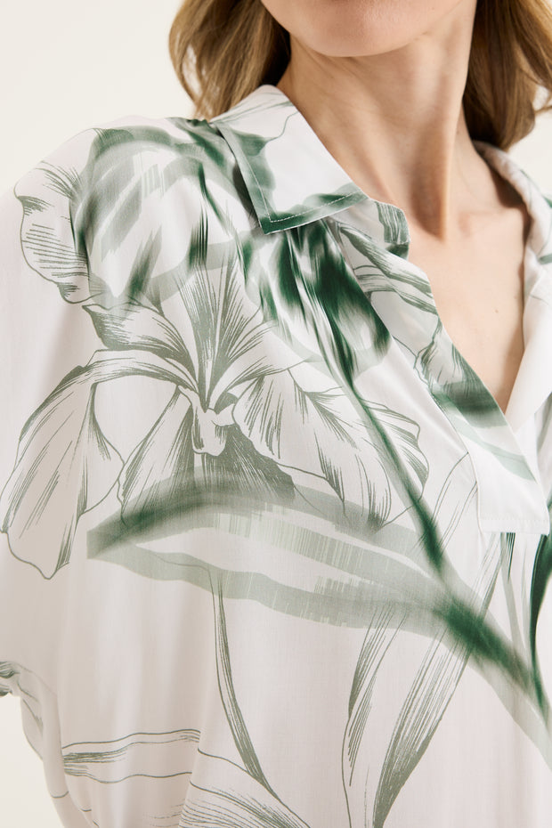 Top - Lotus Print 2 by Yarra Trail