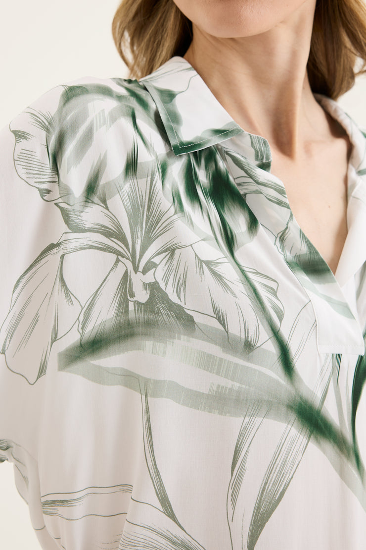 Top - Lotus Print 2 by Yarra Trail