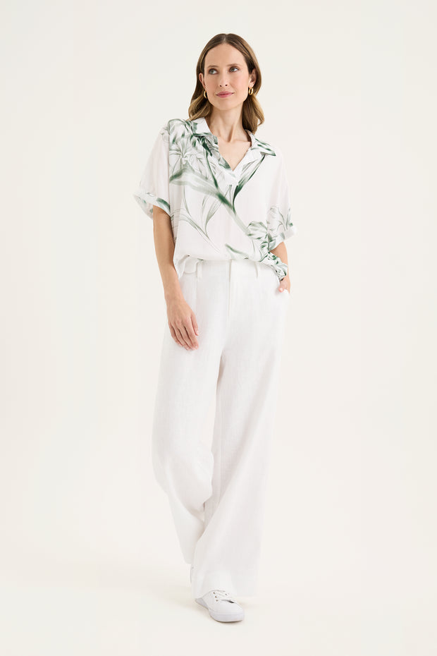 Top - Lotus Print 2 by Yarra Trail