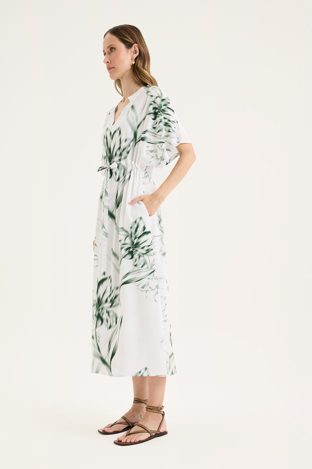 Dress - Lotus Print 2 by Yarra Trail