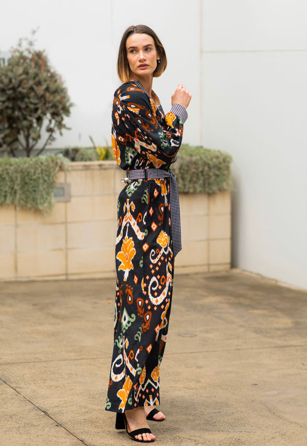 Pant - Grace Palazzo Ikat by Collectivo