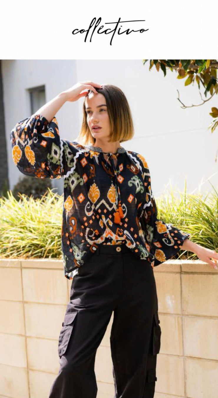 Top - Amelia Shirt by Collectivo