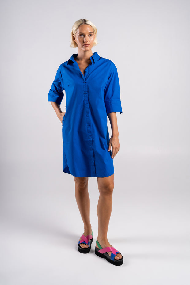 Dress - Cotton Shirtmaker by Wear Colour