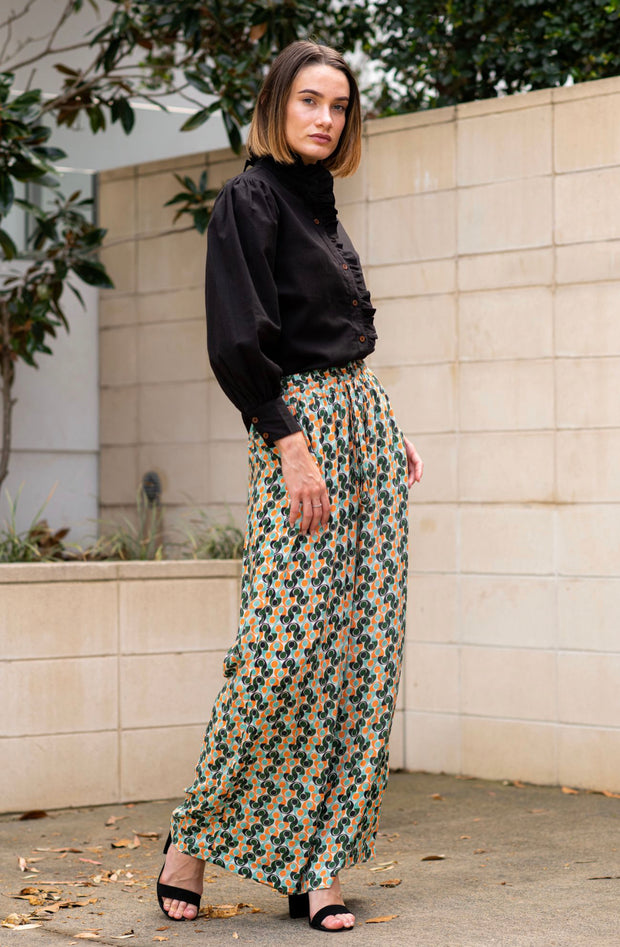 Top - Mimi Ruffle Shirt by Collectivo
