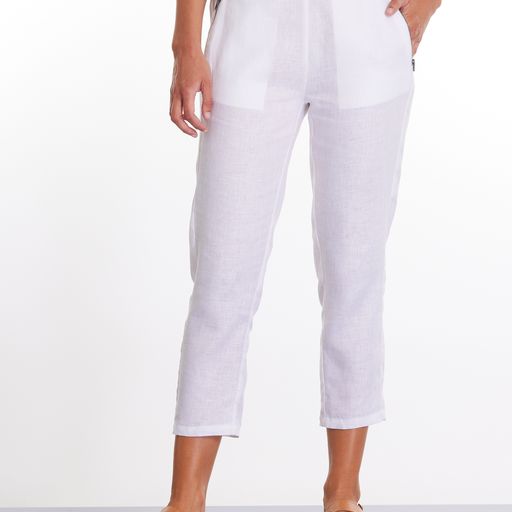 Pant - 3/4 Linen by Marco Polo