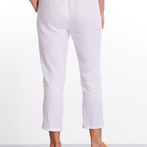 Pant - 3/4 Linen by Marco Polo