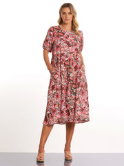 Dress - S/S Floral by Marco Polo