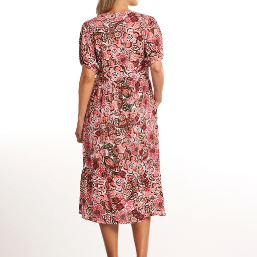 Dress - S/S Floral by Marco Polo