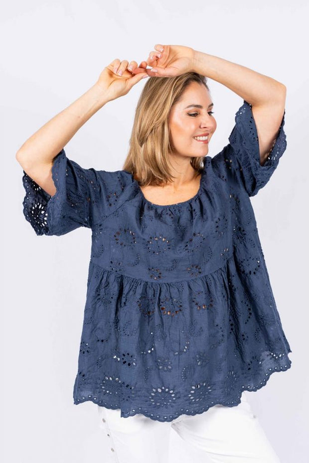 Top - Compatro Italian Tunic