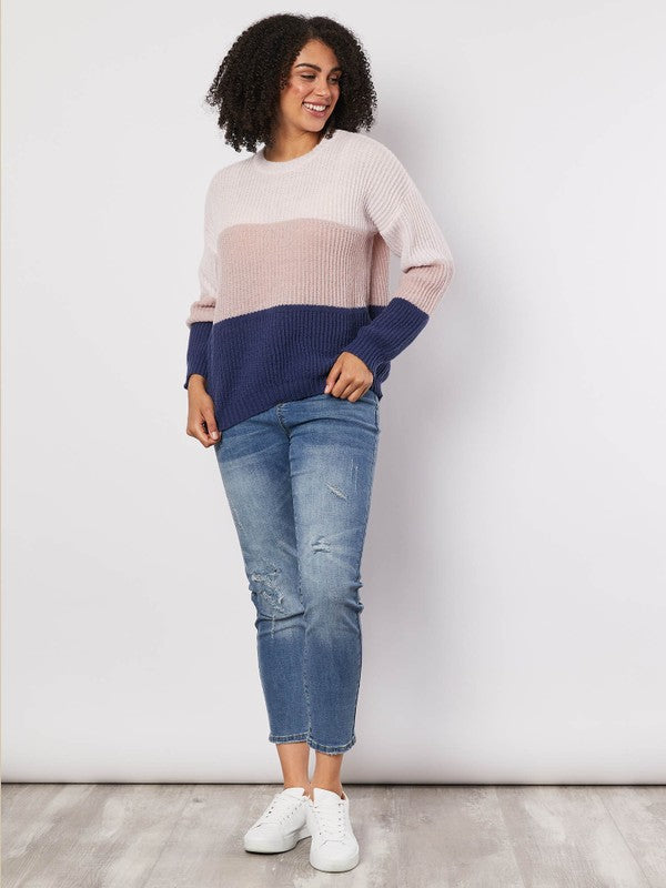 Jumper - Threadz Colour Block