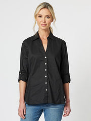 Top - GS Emma Rib Detail Shirt