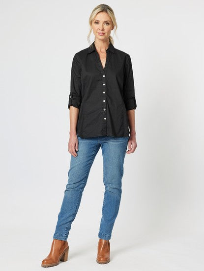 Top - GS Emma Rib Detail Shirt