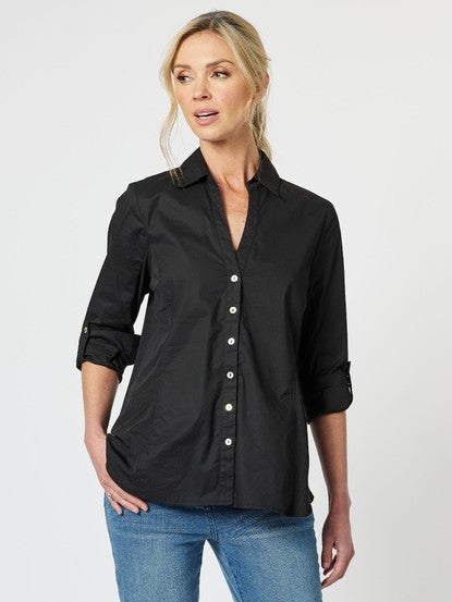 Top - GS Emma Rib Detail Shirt – Juicy Secrets