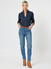 Top - GS Emma Rib Detail Shirt