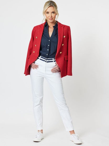Top - GS Emma Rib Detail Shirt – Juicy Secrets