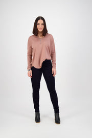 Pant - Skinny Leg Pull on Cord by Vassalli