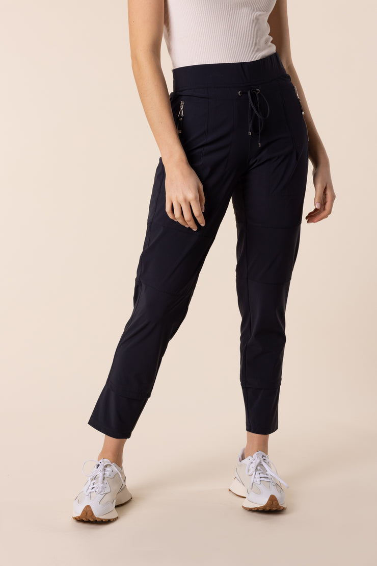 Pant - Black Panelled by Two -T's