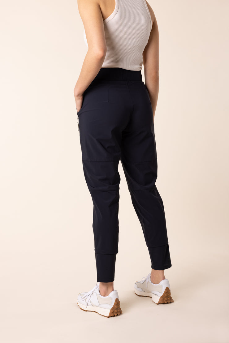 Pant - Black Panelled by Two -T's