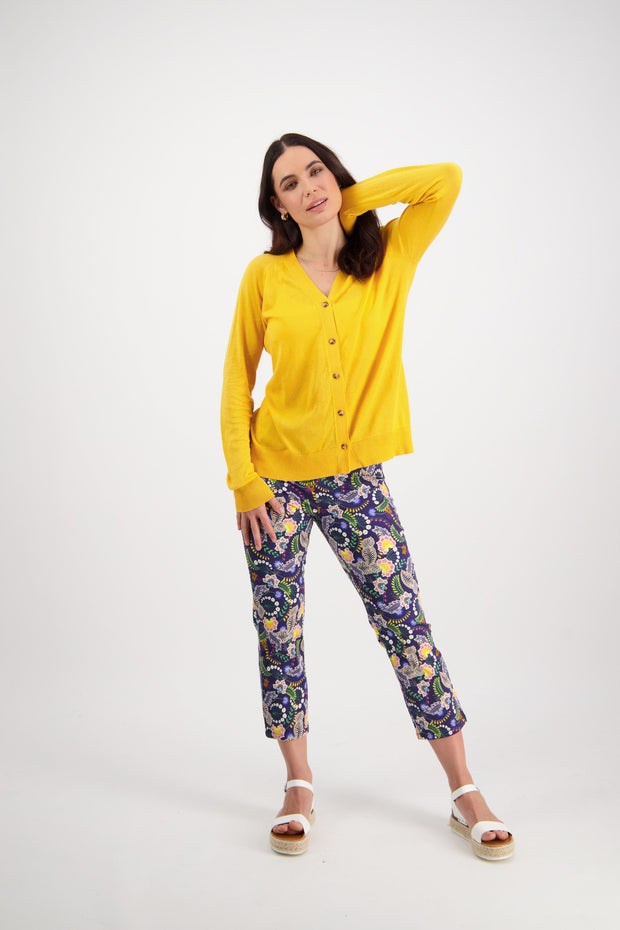Pant -Slim Leg 7/8 Pull on by Vassalli