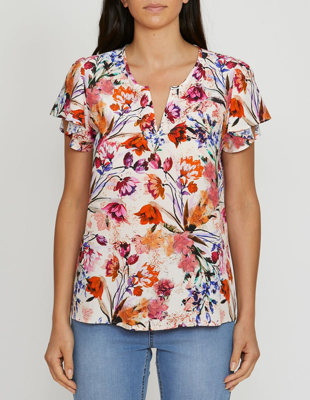 Top - Botanical Floral by JUMP