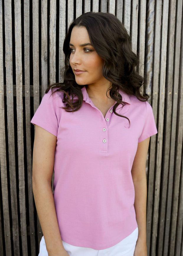 Top - Rose Petal Polo by Goondiwindi Cotton