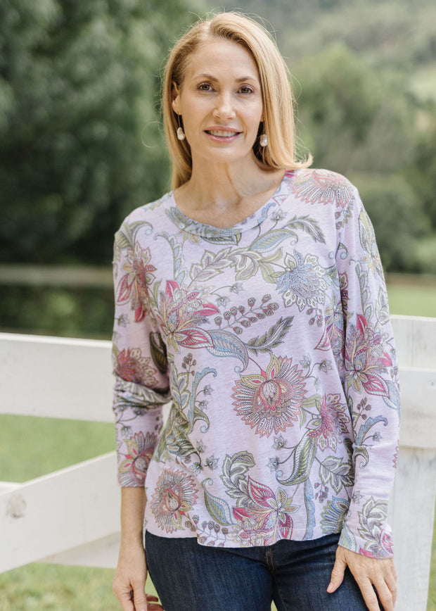 Top - Print Tee by Goondiwindi Cotton