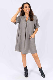 Dress - Deglio Italian Linen Shirt