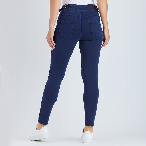 Pant - Tie Front Gathered Jean