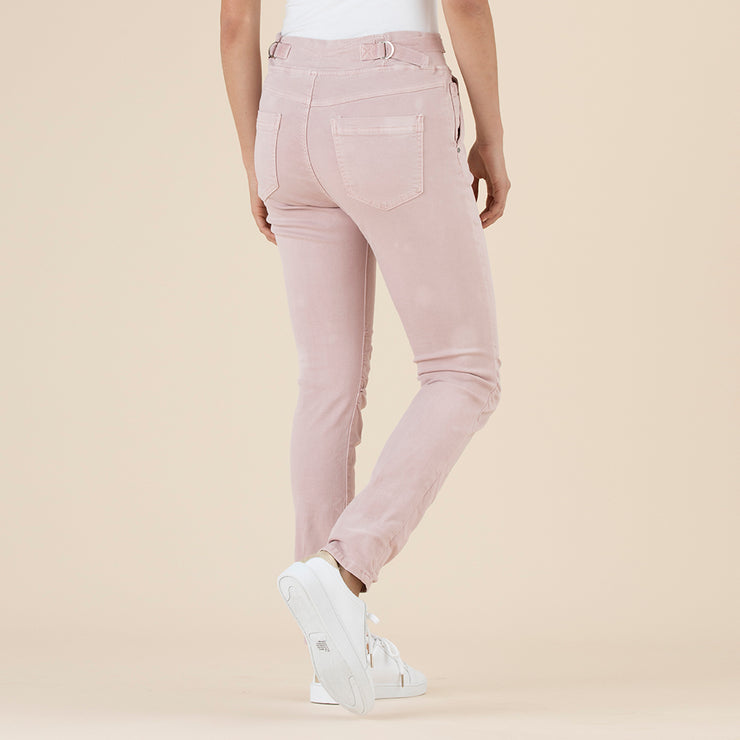 Pants - Tie Front Gathered Jogger Jean