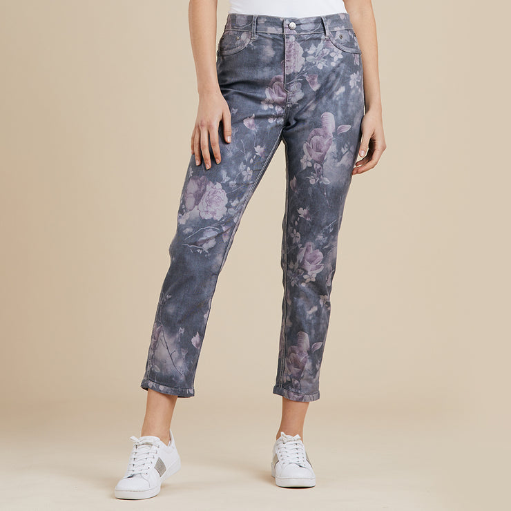 Pant - Floral Reversible Jean