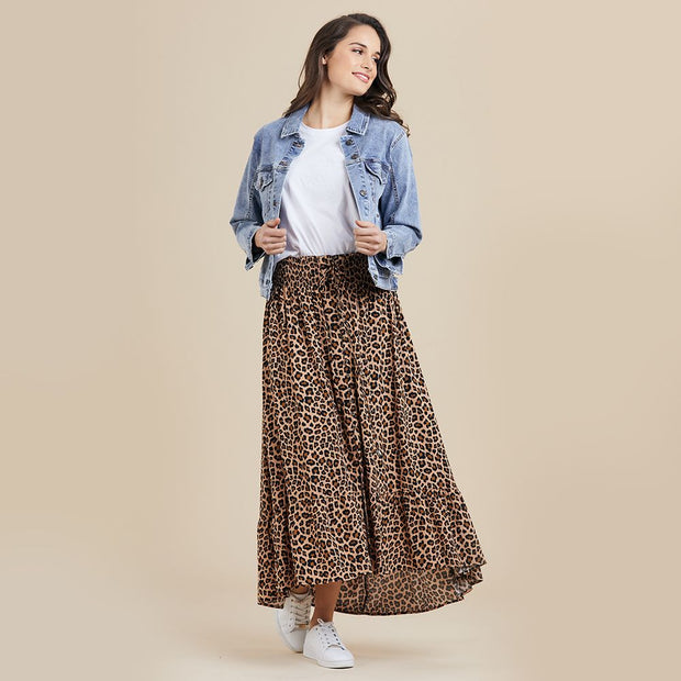 Skirt - Leopard Print
