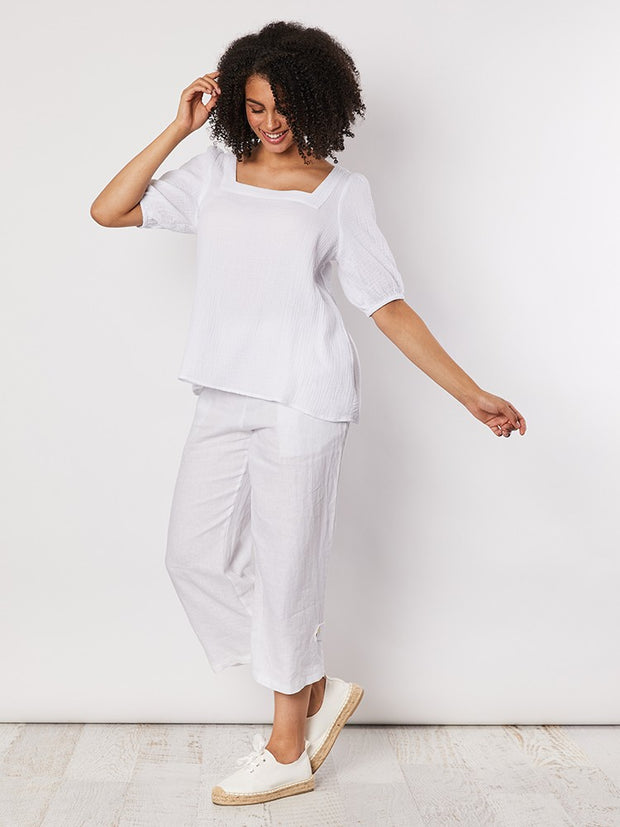 Top - T Square Neck by Threadz