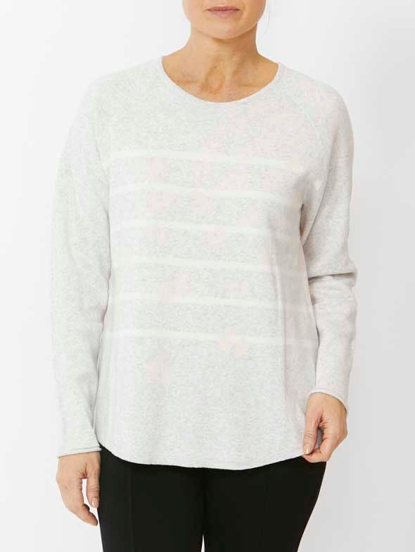 Jumper - Spot Stripe Pullover by PingPong