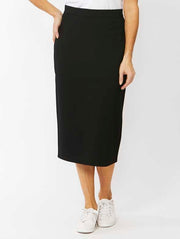 Skirt - Classic Ponte Midi by PINGPONG