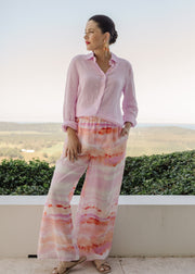 Pant - Pink Print by Goondiwindi Cotton
